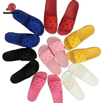 China High quality GG Anti-odor designer brands men's shoes famous shoes slippers sandals women's slips unisex gocci 2021 for sale