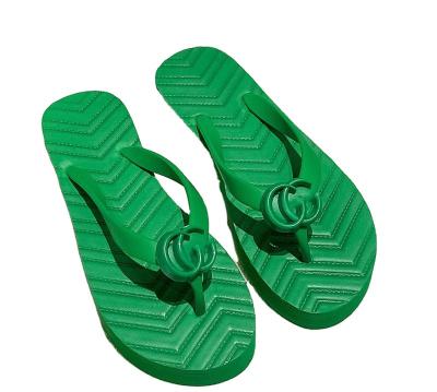 China Designer gocci 2022 gg 2022 round slides sandals flip flops slippers for women new 2021 jepit flats women sandals slippers for sale