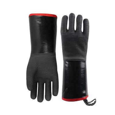 China Durable 932f Level 4 Touch Heat Grilling Heat Resistant Neoprene Barbecue Gloves for sale