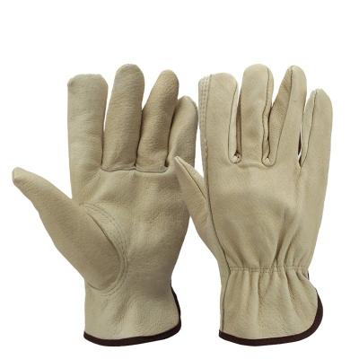 China 2021 Durable High Quality Cow Leather Driver Gloves, Rigger Gloves, Working Gloves for sale