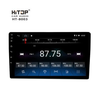 China Universal Multimedia GPS Head Unit Dual Din Audio Stereo Radio 2 Din 9 Inch Android 8.1 Car DVD Player for sale