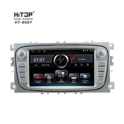 China Android 7 GPS Navigation System Touch Screen Car Radio Stereo 2din 2din For Ford for sale