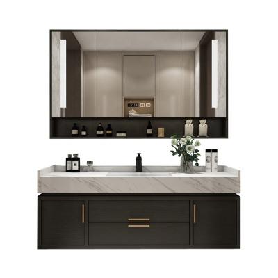 China Modern New Design Bathroom Vanity Wall Mounted Classic Luxury Cabinet for sale