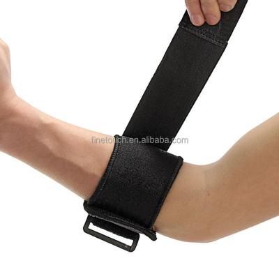 China Suitable for Gym Elbow Brace Adjustable Strap Support Neoprene Arm Protection Guard for sale