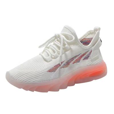 中国 2022 Summer New Coconut Sports Women'S Shoes All-Match Breathable Flying Woven Mesh Running Shoes 販売のため