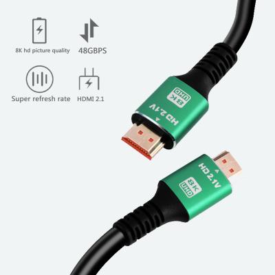 China COMPUTER Factory High Speed ​​Hdmi 2.1 Cable 8k Hdmi 3d 8K60hz 1.5m 8k 48gbps 4320p Hdmi Cable for sale