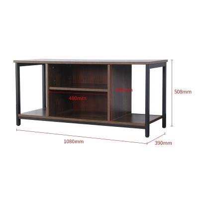 China (Other) Hot Selling Adjustable Flip Up Home Furniture Coffee Table Vintage Wooden TV Cabinets With Shelf For Living Room for sale