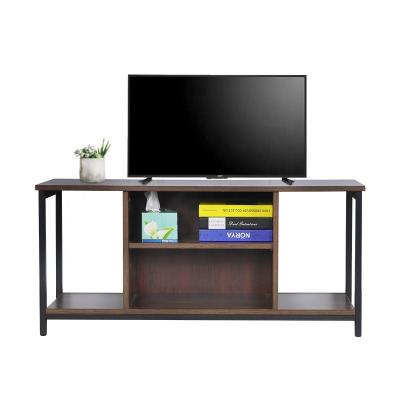 China (Others)Modern Adjustable Wooden Coffee Table Accent Furniture For Living Room Indoor Home Open With Metal Frame TV Unit for sale