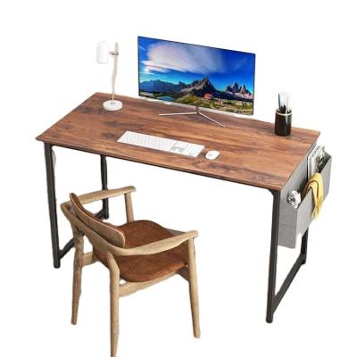 China Industrial Style PC Laptop Table (Other) Simple Assembly Steel View Office Home Office Small Adjustable Study Workstation for sale