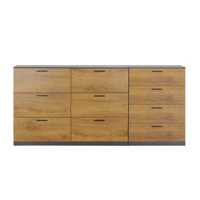 China (Other) Adjustable Modern Large Volume MDF Storage Cabinet TV Combo Cabinet With 4 Or 6 Drawers for sale