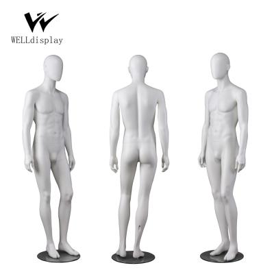 China White Head Full Body Fiberglass Fashion Size Dummy Mannequin Male More Abstract for sale