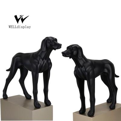 China Fixture plus size store show new design fiberglass dog mannequin for sale for sale