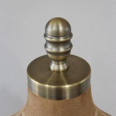 China Other Wooden Neck Block And Metal Mannenquin Neck Caps And Finials for sale