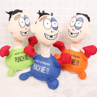 China Wholesale New Design Gift Effort Anti Punch Me Cute Duct Screams Punch Me Decompression Toy Pussy Punch Me Toy for sale