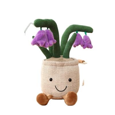 China Wholesale Potted Toy Gift Stuffed Plush Toys Dormitory Decorations Desk Accessories Spot New Custom Cactus Plants for sale