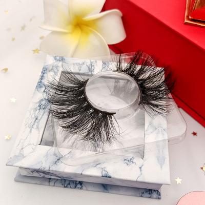 China natural soft hot sale low price 3D custom design 18-25 mm Mink Lashes Factory China for sale