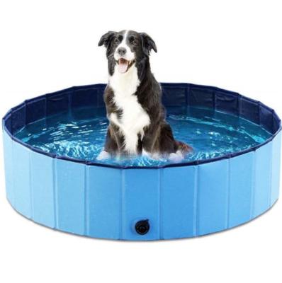 China Outdoor Foldable Foldable Kiddie Pool Tub Pet Pool Dog Viable Portable Bathtub Swimming Pool for Dogs, Cats and Kids for sale