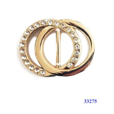 China Wholesale Shoe Buckle Diamond Metal Women Shoe Hardware Buckles And Accessories for sale