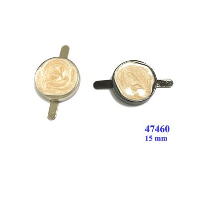 China Newest Mini Size Shoe Buckle Colorful Metal Round Shoe Buckles Accessories for sale