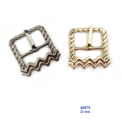 China Decorative Shoe Buckle Fancy Mens Shoe Accessories Metal Shoe Pin Buckles 22 Mm for sale