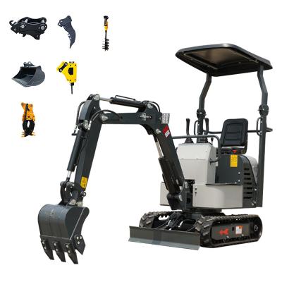 China Building material stores china 800 kg mini excavator farm digger crawler 0.8 ton mini excavator price for sale for sale