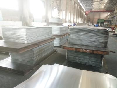 China Prägeartige/des Mühldes ende3003 Aluminium-Blatt-3mm Korrosionsbeständigkeit für das Errichten zu verkaufen