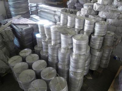 China O círculo de prata deu forma ao disco de alumínio 1070/1100 placas de carimbo para o Cookware à venda