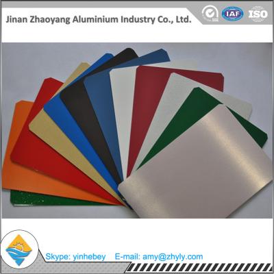 China Building Aluminium Alloy Sheet RAL Color Coated Aluminium Sheet 1000mm Width for sale