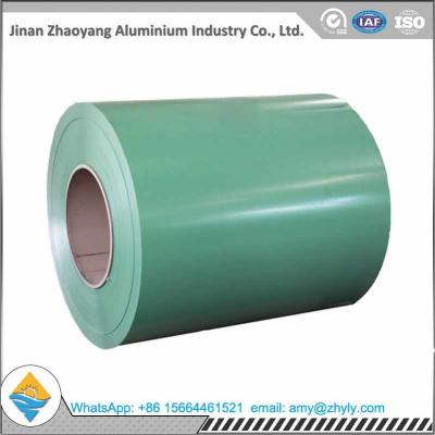 China 3003 0.5mm 0.8mm Color Coated Aluminium Sheet Coil For Sandwich Panel ASTM Standard for sale