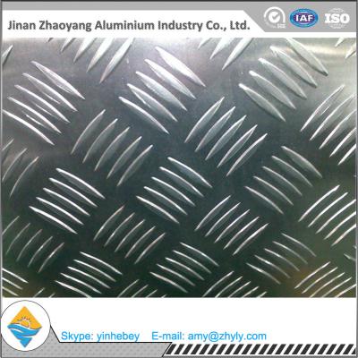 China H254 Mirror Polished Embossed Aluminum Sheet for sale