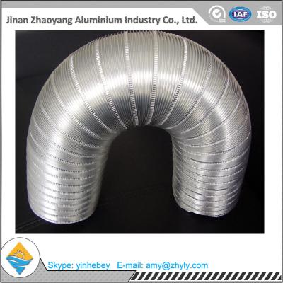 China aluminum foil semi-rigid corrugated pipe/aluminum foil ventilation pipe for sale