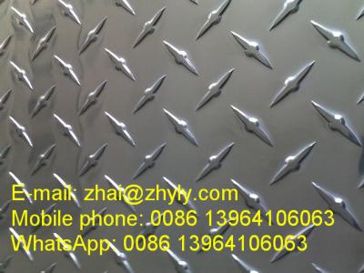 China E3 E5 Bright One Bar Pattern Aluminum Panel / Aluminum Tread Plate For Automotive for sale