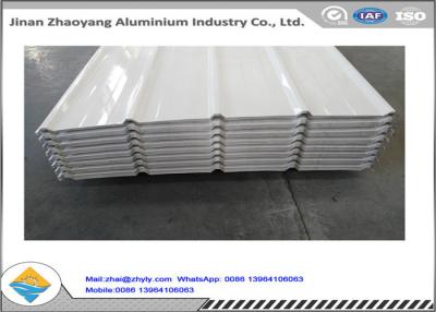 China Aluminium Sandwich Panels Coated Aluminium Corrugated Sheet For Construction for sale