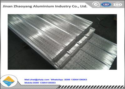 China Feeding Width 900mm Corrugated Aluminum Sheet / Galvalume Roofing Sheet YX15-225-900 for sale