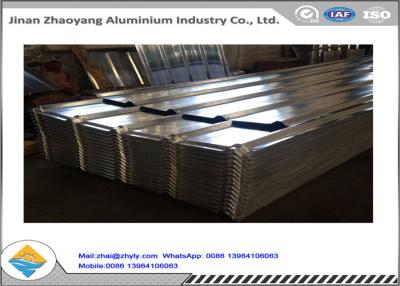 China 1050 1060 runzelten Aluminium- Platten prägeartige Aluminium-Ridge-Fliese YX24-210-840 zu verkaufen