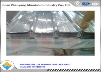 China Construction Corrugated Aluminum Sheet , Customized Aluminum Corrugated Panels for sale