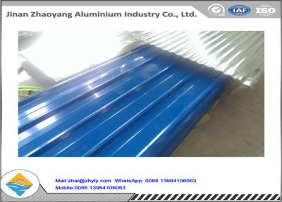 China Environmental Protection Painted Corrugated Aluminum Sheet H14 H24 H18 H112 for sale