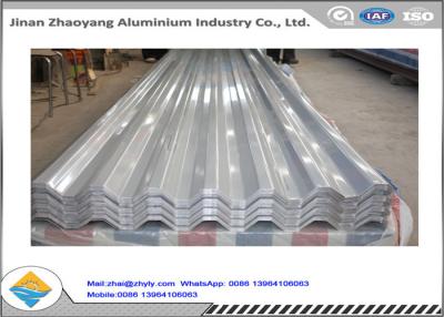 China 3003 3004 Corrugated Aluminum Roofing Sheet / Embossed Zinc Aluminum Roofing Sheet for sale