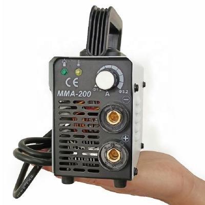 China PORTABLE portable home use Muttahida Majlis-e-Amal 200 IGBT MINI Welder for ARC Muttahida Majlis-e-Amal Stick TIG Welder Inverter Welding Machine for sale