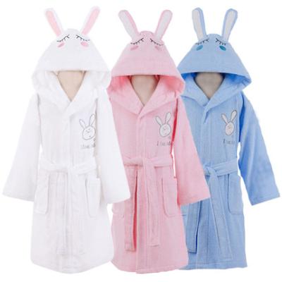 China Summer Towel Bath Towel Cotton Bathrobe Children's Quick Dry Bathrobe Baby Breathable Material for sale