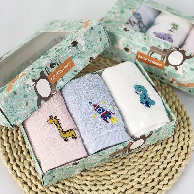 China Eco-friendly Custom Luxury Gift Towels 30*50cm Baby 70g Face Hand Towel Small Small Gift Ideas With Package Box for sale