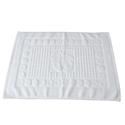 China Eco-friendly Cotton Hotel Floor Foot Towel Bath Mat for sale