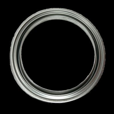 China Diameter 158mm Non Refillable Metal Tin Can Component Tinplate Lid Bottom Ring For Metal Cans for sale