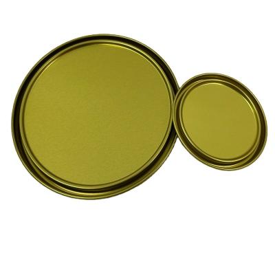 China Diameter 165mm Non-Refillable Metal Ring Bottom Paint Lid Can Components Than Gallon Lower Tins for sale