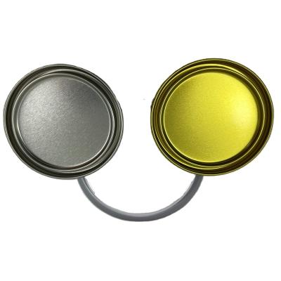 China Non-Refillable Diameter 85 / 99 / 105 / 165mm Lid Ring Bottom Components For Paint Tin Can for sale