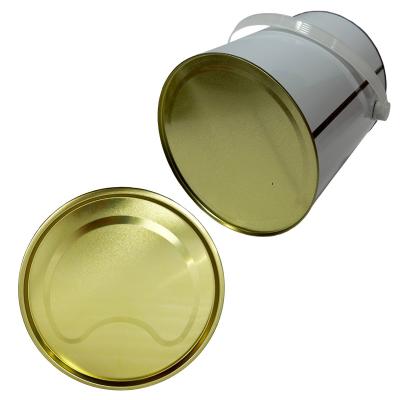 China Non-refillable tin can components diameter 105mm for 1L metal paint cans elements accessories for sale