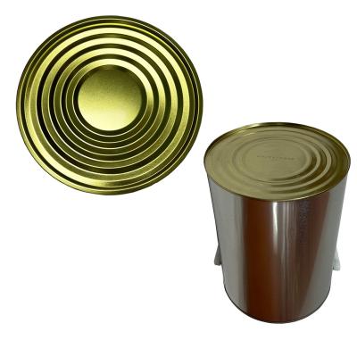 China Diameter 105mm non-refillable paint can finish bottom for quart paint box making assembly for sale