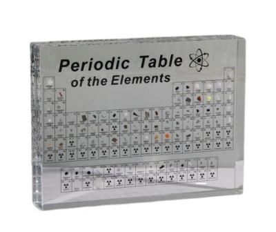 China Physical Specimen 83 Kinds Of Physical Specimens Are Embedded Periodic Table Of The Elements Acrylic On Student Display Board Teaching Tools for sale