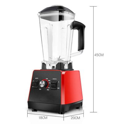 China 3000w 4500w Silver Peak Mixers Multifunctional Beauty Crushing Commercial Blender for sale