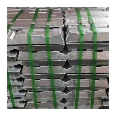 China Zinc Ingot High Purity Metal 99.995 Zinc Ingots Wholesale Price for sale